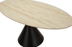 Table repas en métal et MDF Space 180 x 90 x 73 cm