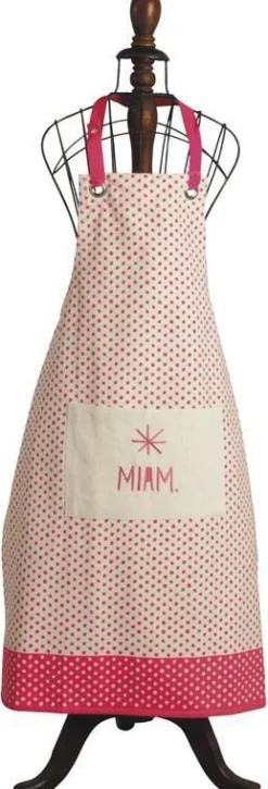 Tablier de cuisine en coton Miam