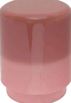 Tabouret en métal bicolore Borrar (Rose)