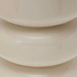 Tabouret en métal émaillé Rey (Blanc)