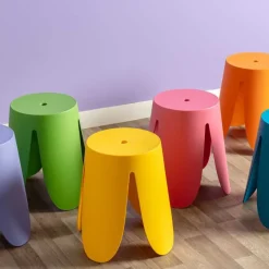 Tabouret en polypropylène Ravish (Vert)