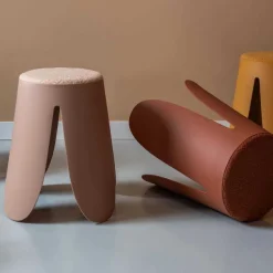 Tabouret en polypropylène Savor (Ocre)