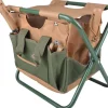 Tabouret sac range outils de jardinage