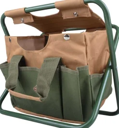 Tabouret sac range outils de jardinage