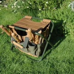 Tabouret sac range outils de jardinage