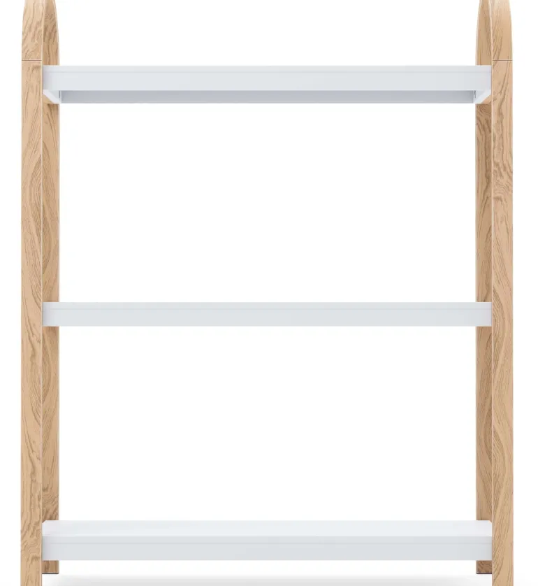Étagère blanc et naturel Bellwood (3 étagères)