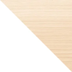 Étagère blanc et naturel Bellwood (3 étagères)