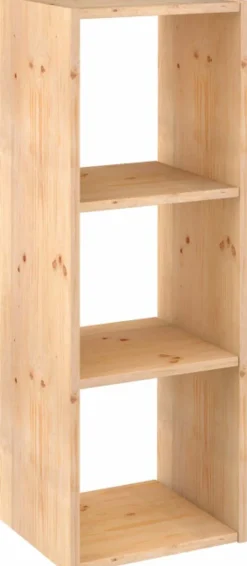 Étagère modulaire en pin massif Dinamic (3 tablettes)