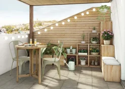 Étagère modulaire en pin massif Dinamic (3 tablettes)