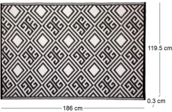Tapis de jardin reversible (Graphique)