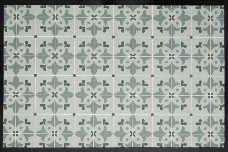 Tapis en PVC imprimé mosaique 40 x 60 cm