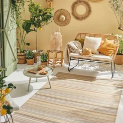 Tapis extérieur en polypropylène Spargi 1746 beige (150 x 220 cm)
