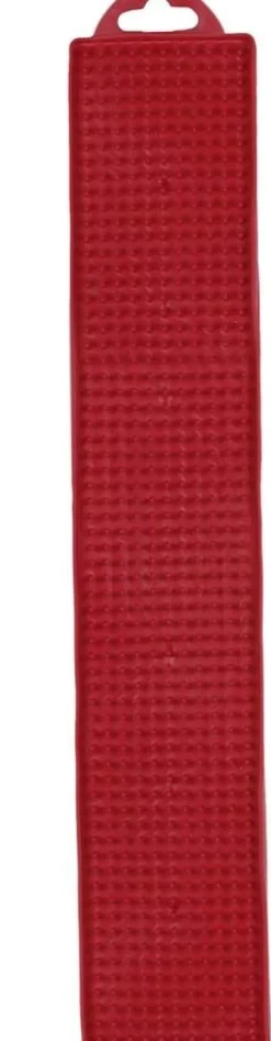 Tapis égouttoir longiligne en pvc (Rouge)