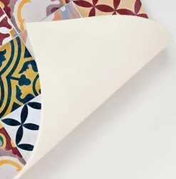 Tapis intérieur extérieur en vinyle mosaique (180 x 70 cm)