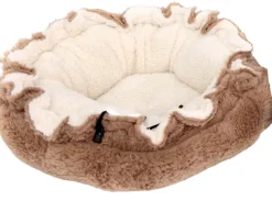 Tapis pour animaux avec lien de serrage 47 x 19 cm (Brun)