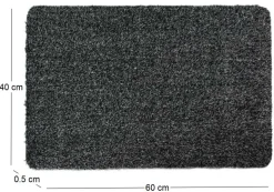 Tapis ultra absorbant et antidérapant 40 x 60 cm