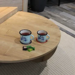 Tasse en émail coloré Décors (25 cl)