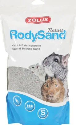 Terre à bain pour chichillas Rody sand 2L