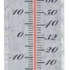 Thermomètre de jardin en zinc patiné 50cm