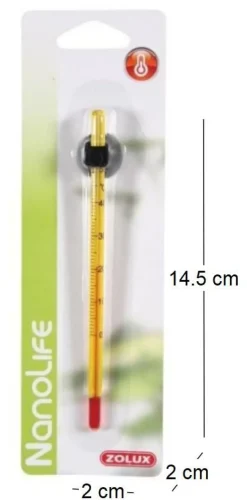 Thermomètre de précision pour aquarium