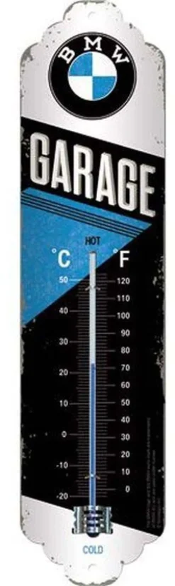 Thermomètre en métal Pub 28 x 6.5 cm (BMW - Garage)