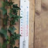 Thermomètre extérieur sur plaque métal 45cm