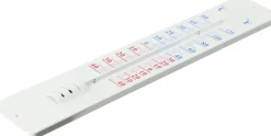 Thermomètre extérieur sur plaque métal 45cm