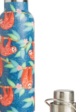 Thermos inox coloré paresseux 600 ml