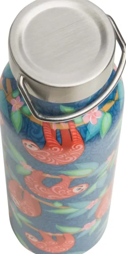 Thermos inox coloré paresseux 600 ml
