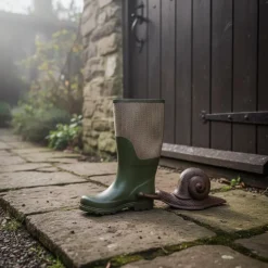 Tire bottes en fonte escargot