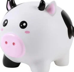 Tirelire animal en plastique (Vache)