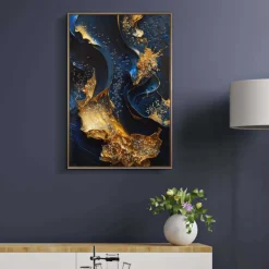 Toile décorative avec cadre Andromeda 60 x 4 x 90 cm (Modèle 2)