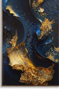 Toile décorative avec cadre Andromeda 60 x 4 x 90 cm (Modèle 2)