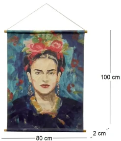 Toile décorative Frida 80 x 100 cm