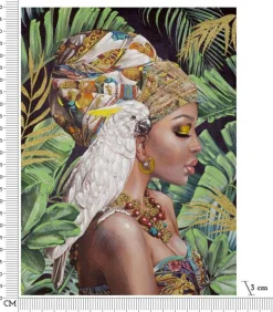 Toile décorative Kloé 90 x 30 x 120 cm