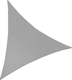 Toile d'ombrage triangulaire 3 mètres (Gris foncé)