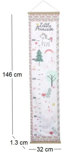 Toise en tissu Little princesse