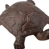 Tortue décorative en fonte (19,3 x 15,2 cm)