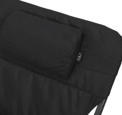Transat en métal pliant Corfou (Noir)