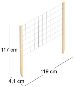 Treillis pour carré potager Gardenbox