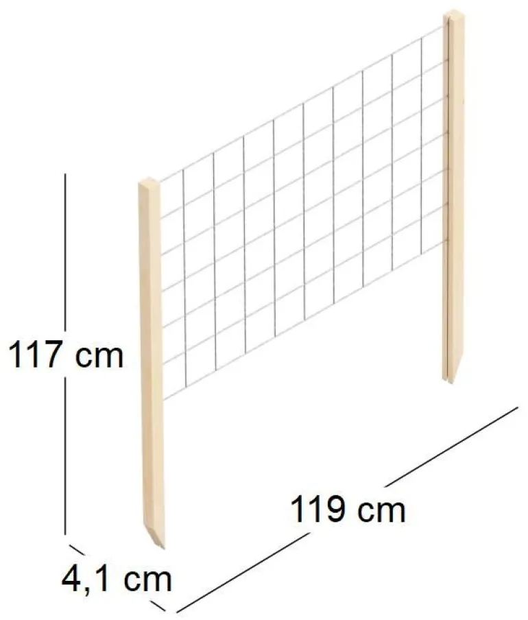 Treillis pour carré potager Gardenbox