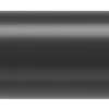 Tringle à rideaux en métal noir mat Cappa (Longueur réglable de 91 à 168 cm)