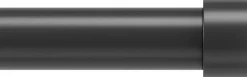 Tringle à rideaux en métal noir mat Cappa (Longueur réglable de 91 à 168 cm)