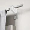 Tringle à rideaux extensible en acier Flute