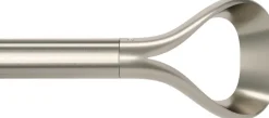 Tringle à rideaux extensible Loop (Nickel)