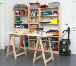 Tréteau en pin brut Professionnel Plus