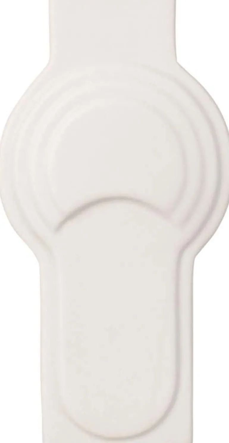 Vase en céramique Art circles 23 cm (Ivoire)