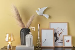 Vase en céramique noir Arc (Grand modèle)