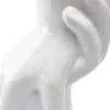 Vase en dolomite Main 24 cm