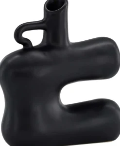 Vase en grès Dity (Noir)